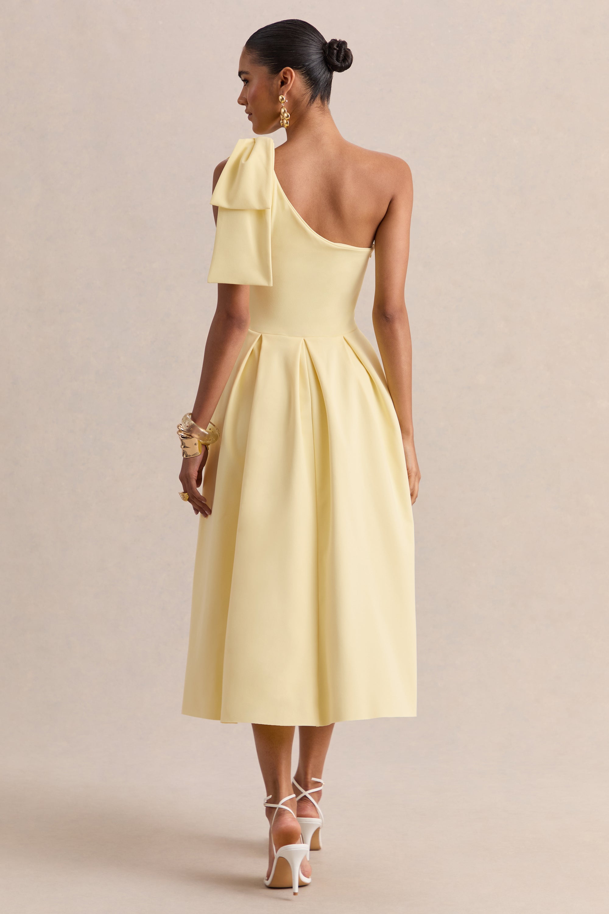 ECM_HR_CL138721121 - Meria _ Lemon Asymmetric-Neck Midi Dress With Bow-Sleeve 05.jpg