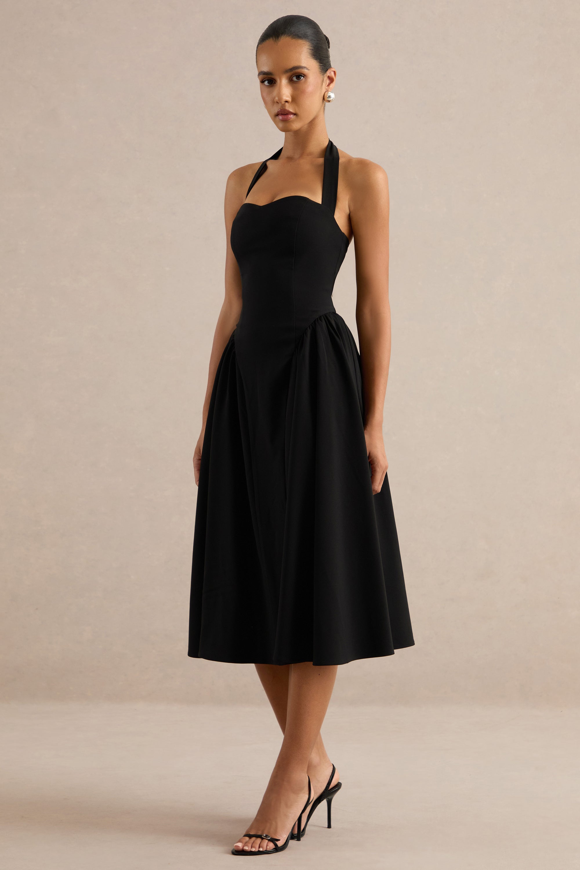 ECM_HR_CL138785001 - Meriellea | Black Sweetheart-Neck Midi Dress 1.jpg