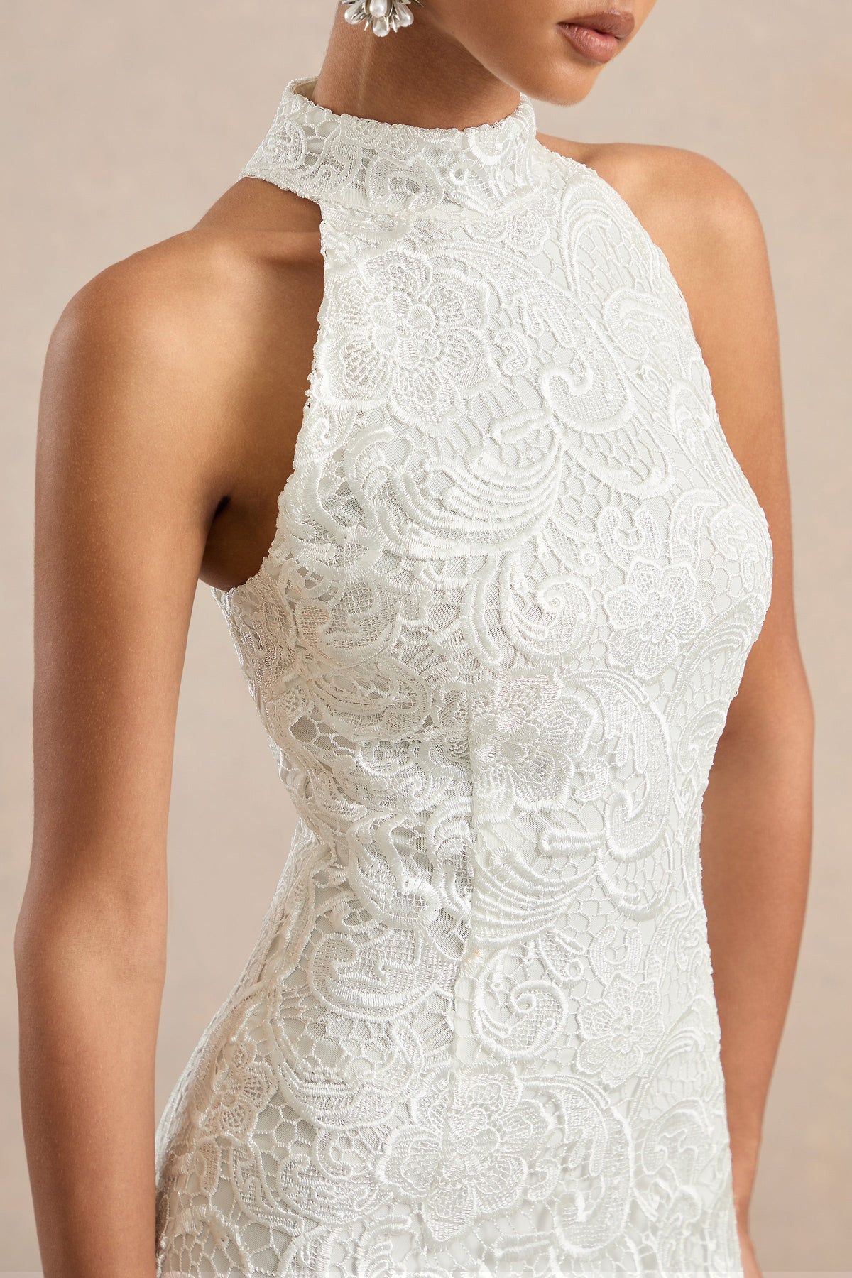CL13917311006_ECM_HR_CL139173110_-_Devenia___White_Lace_High_Neck_Maxi_Dress_With_Low_Back_And_Back_Split4