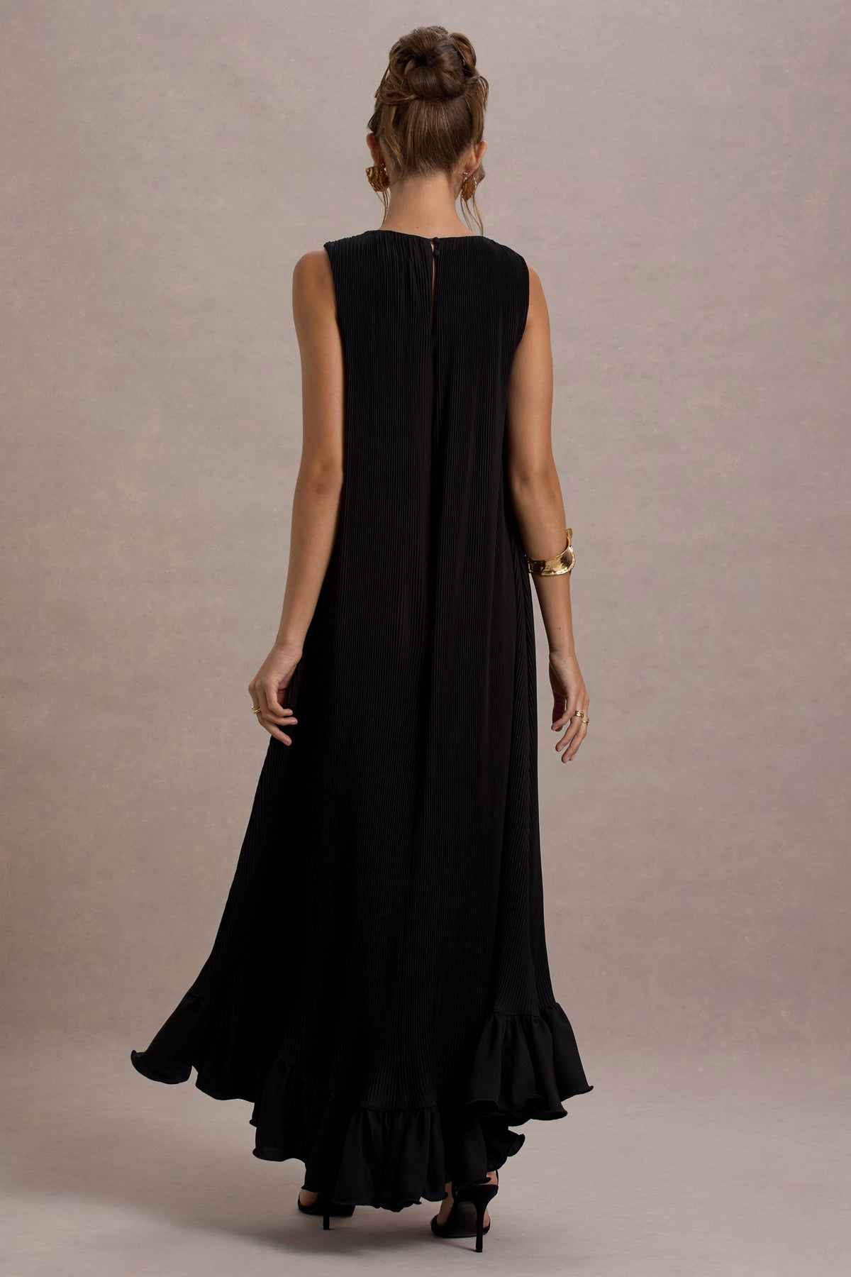 HR_CL135281002-Hazelle-BlackChiffonA-LineRuffledMaxiDress10