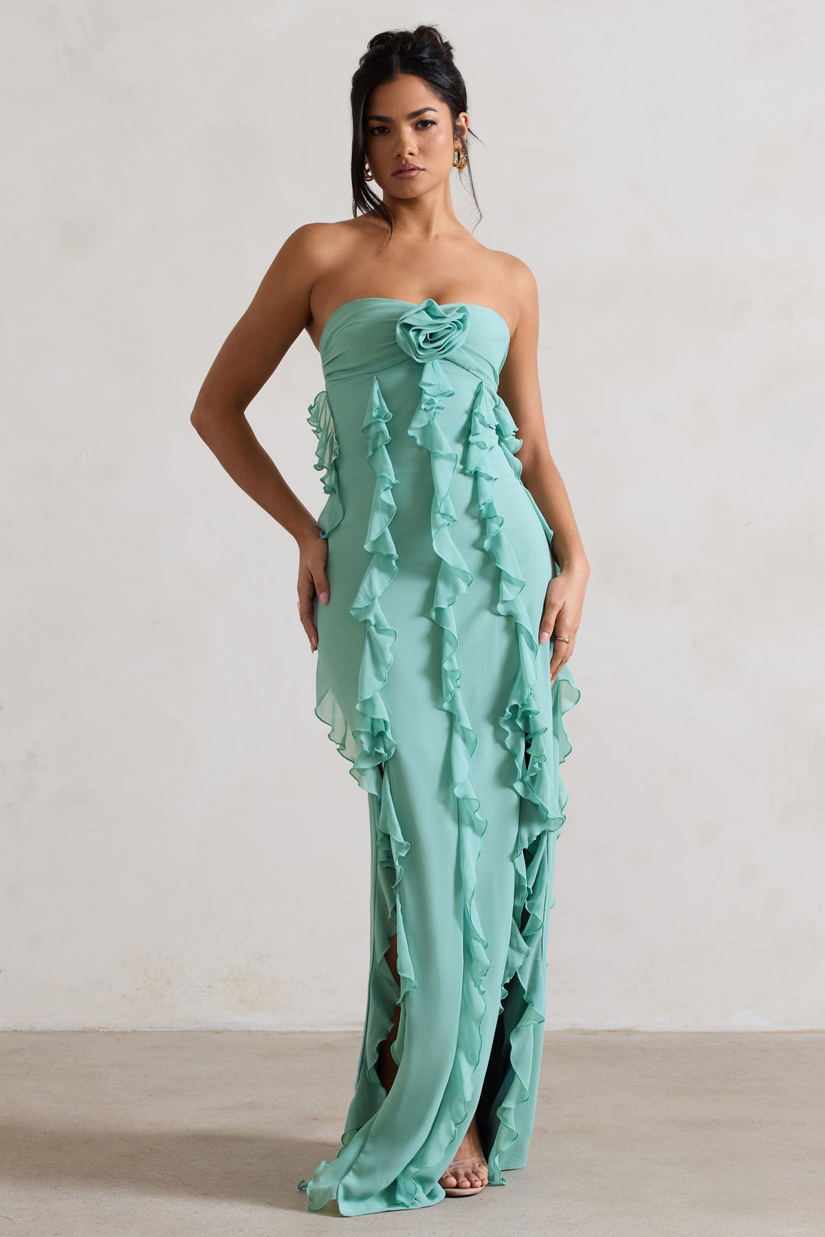 corsage for mint green dress Mermaid Lagoon Wrist Corsage