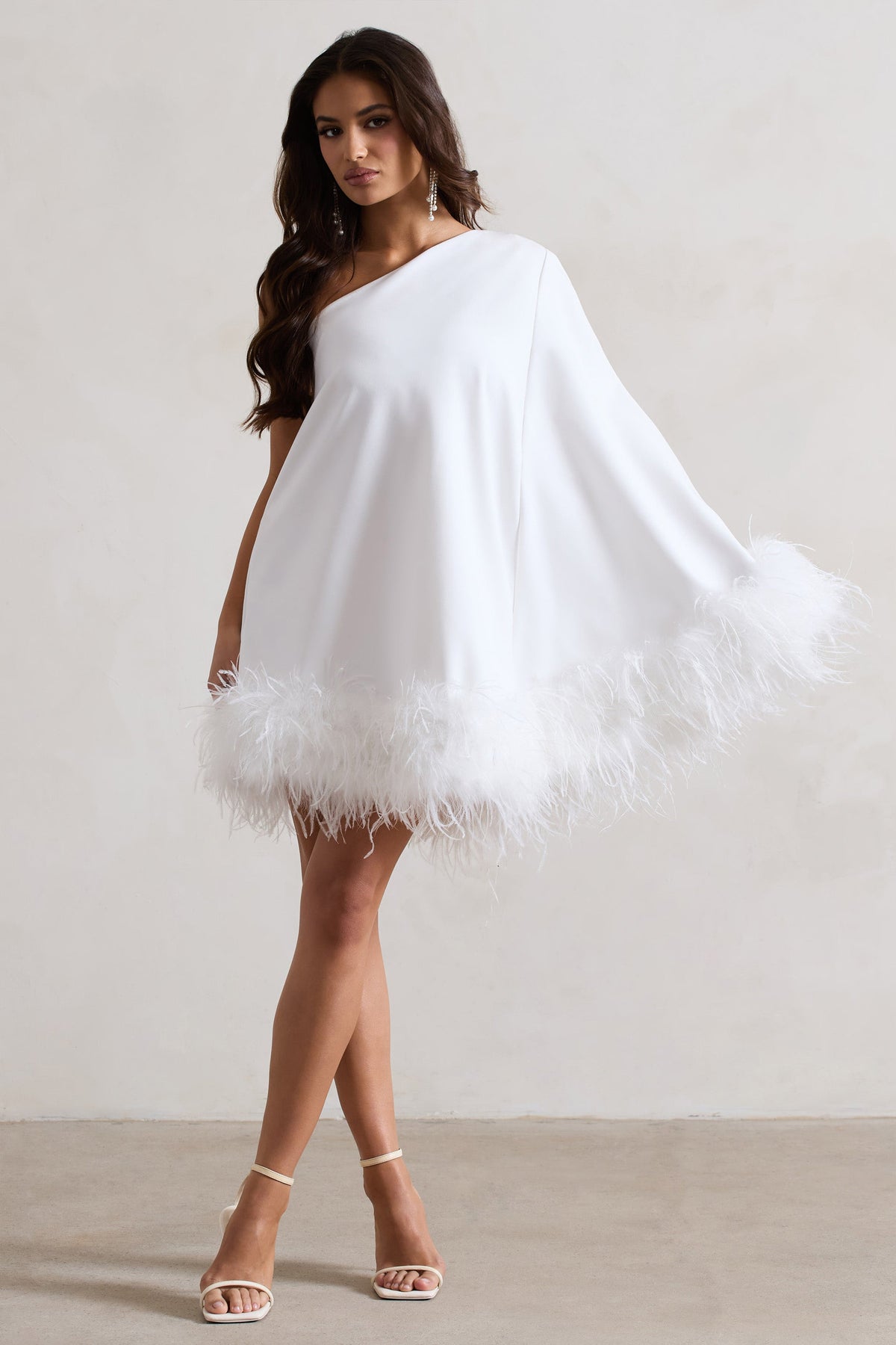 WB_CL132348005-EpiphanyWhiteAsymmetricCapeSleeveMiniDressWithFeathers3