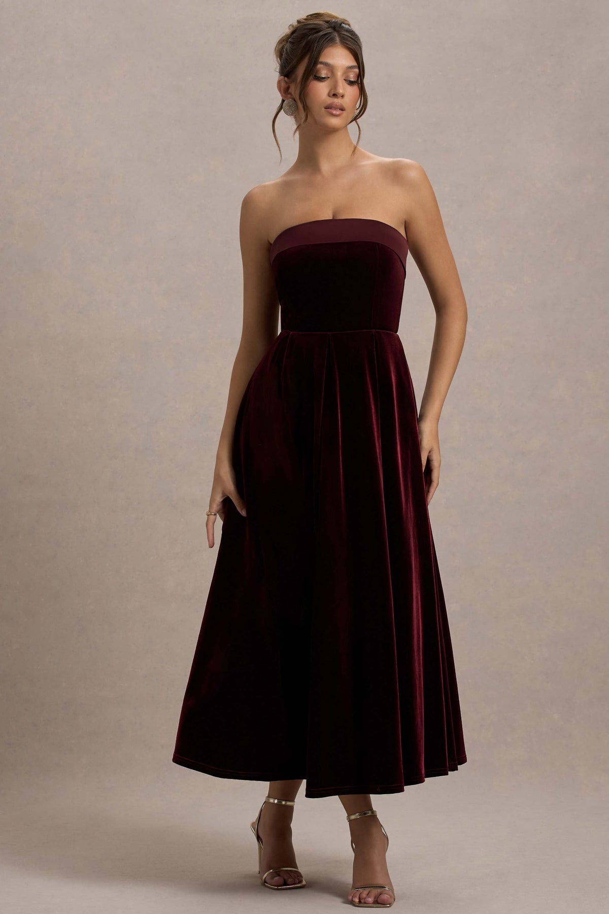 club l velvet dress Love Lost | Black Velvet Embellished Twist Maxi Dress