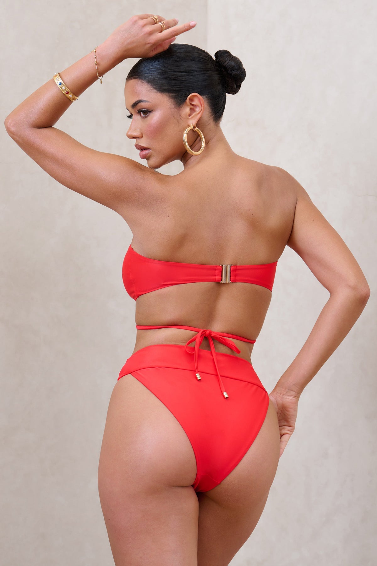 WB_HR_CL128356-RisesRedEmbellishedHighWaistedBikiniBottoms4