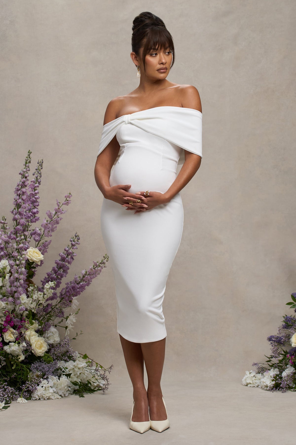 WB_HR_CL129226005-Alyssa-WhiteBardotBowMaternityMidiDresswithRuching8