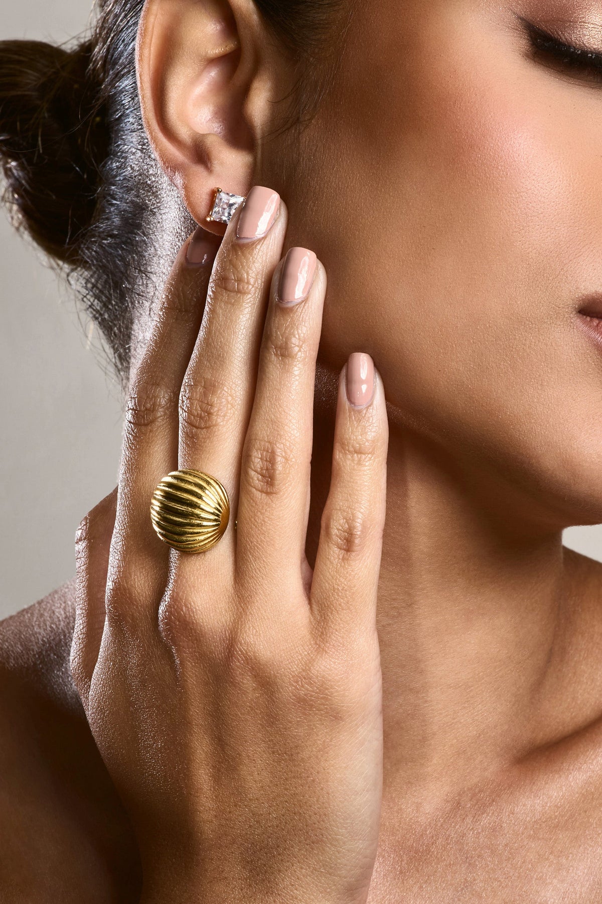 Robin | Gold Statement Ring
