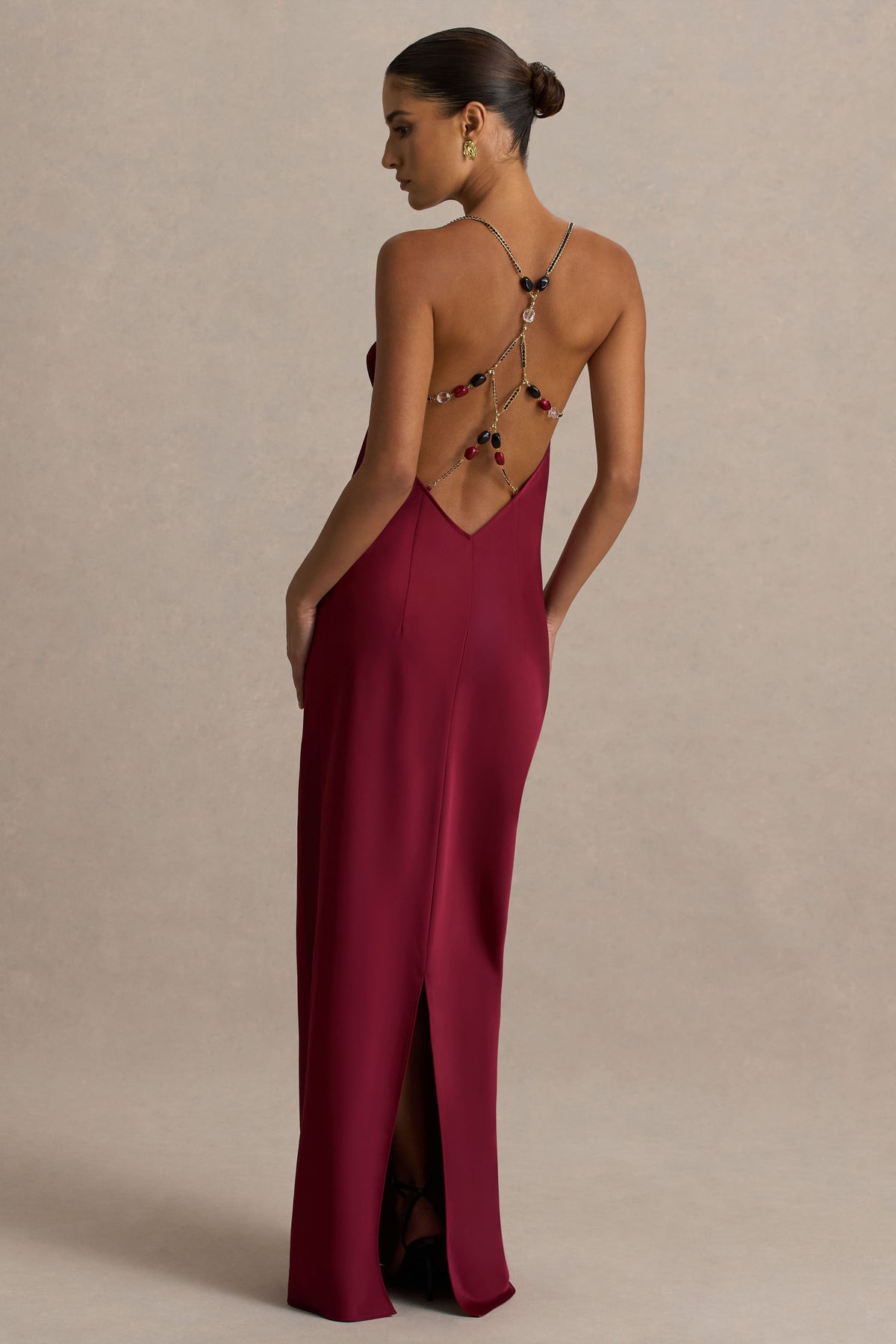 club l red maxi dress Zavira | RED Square-Neck Maxi Dress