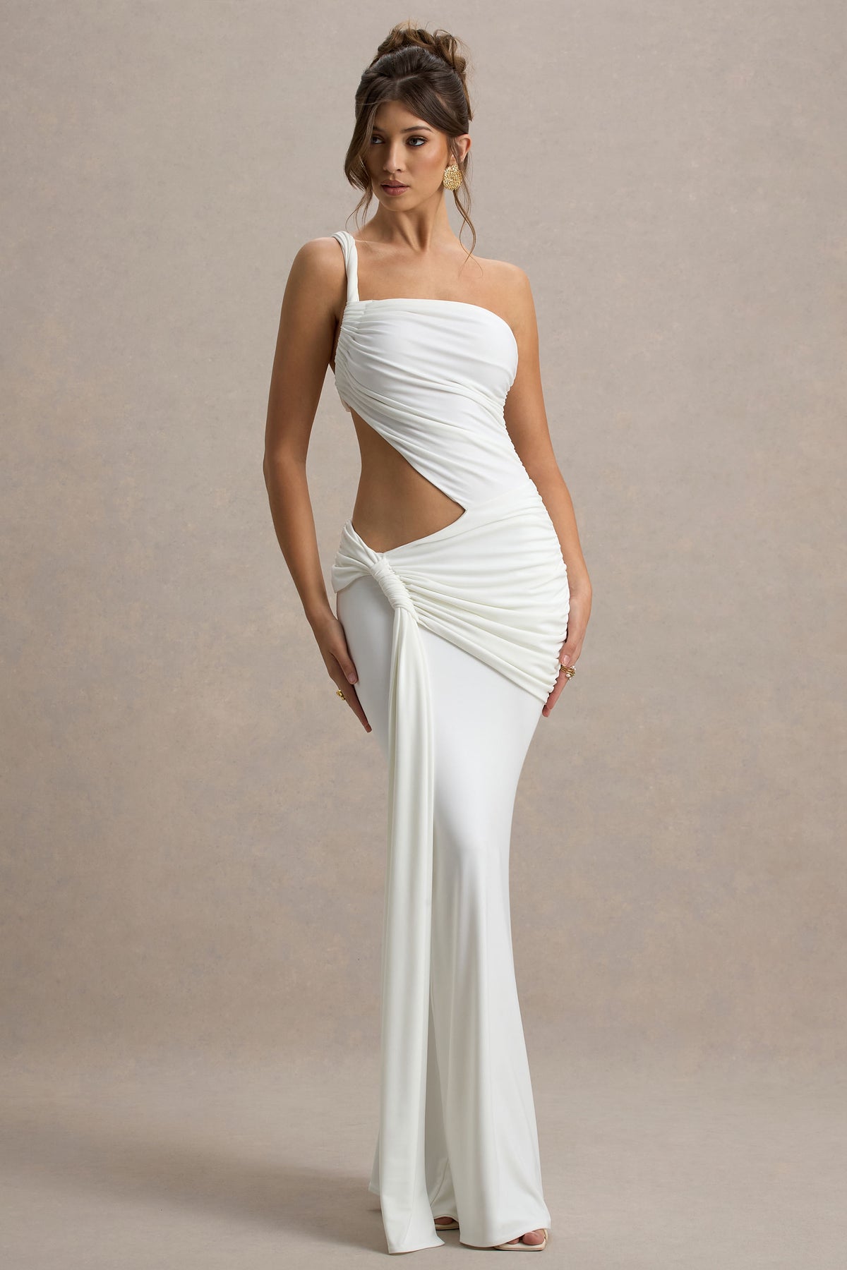 club l asymmetric dress Cosmos