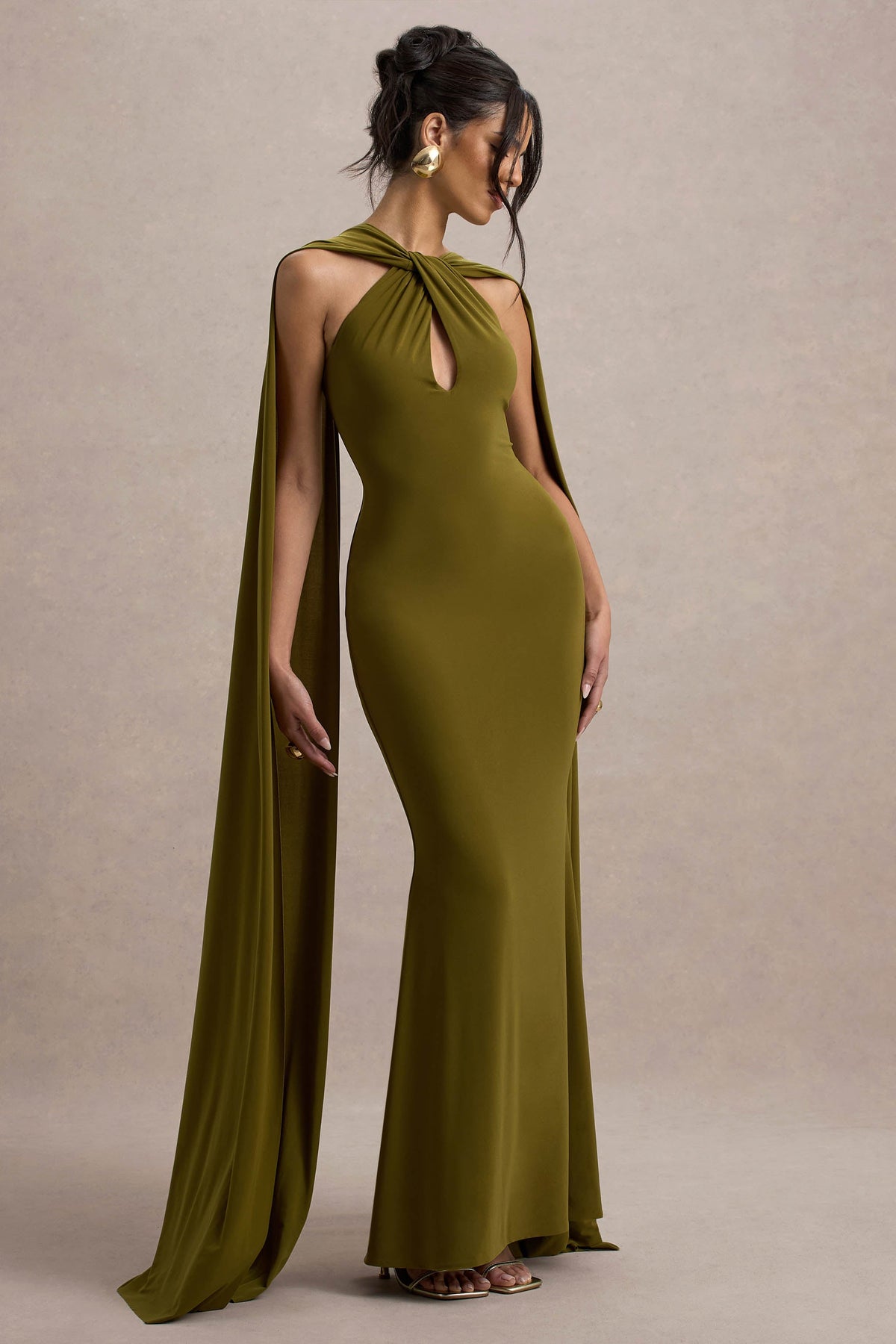 club l london green dress Club L London Dress For It Green Dress by Club L London