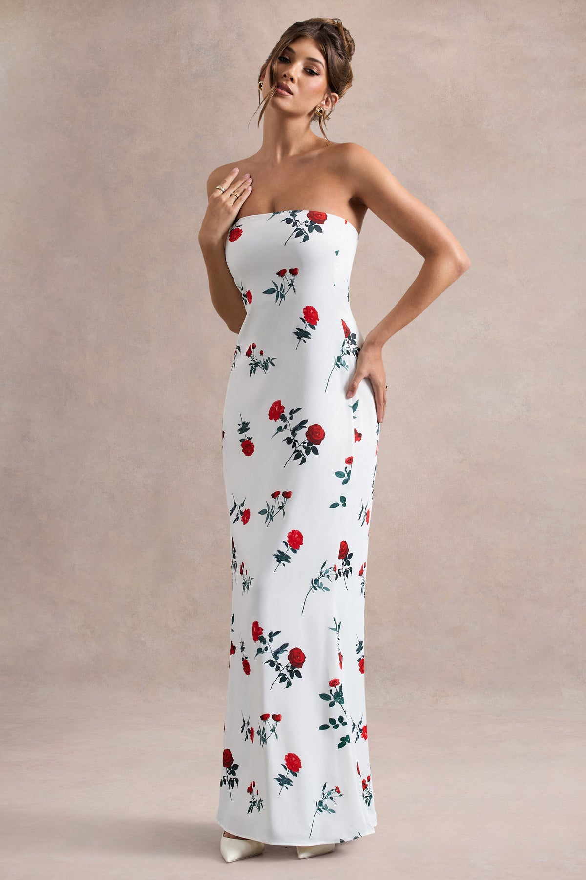 azra maxi dress white Azazie 2026 White Graduation Dress